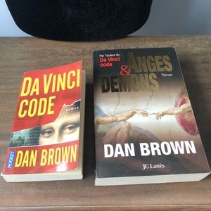 Dan Brown Book Bundle Anges & Demon and Da Vinci Code French